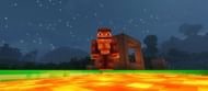 Monke sacrifices emerald for good fortune (Image via Minecraft)